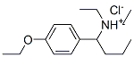 [1-(4-ethoxyphenyl)butyl]diethylammonium chloride CAS#: 10535-87-2