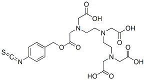 1-(4-isothiocyanatobenzyl)diethylenetriaminepentaacetic acid CAS#: 102650-30-6