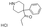 1-(4-phenyl-4-piperidyl)propan-1-one hydrochloride CAS#: 15847-64-0