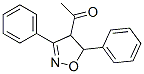 1-(4,5-Dihydro-3,5-diphenylisoxazol-4-yl)ethanone CAS#: 14659-68-8