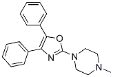 1-(4,5-diphenyl-1,3-oxazol-2-yl)-4-methyl-piperazine CAS#: 20503-88-2