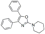 1-(4,5-diphenyl-1,3-oxazol-2-yl)piperidine CAS#: 20503-73-5