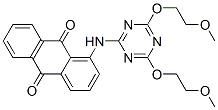 1-[[4,6-Bis(2-methoxyethoxy)-1,3,5-triazin-2-yl]amino]-9,10-anthracenedione CAS#: 14179-98-7