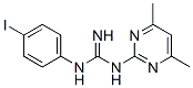 1-(4,6-Dimethyl-2-pyrimidinyl)-3-(p-iodophenyl)guanidine CAS#: 16018-67-0