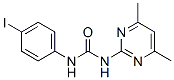 1-(4,6-Dimethyl-2-pyrimidinyl)-3-(p-iodophenyl)urea CAS#: 16018-70-5