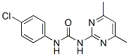 1-(4,6-Dimethylpyrimidine-2-yl)-3-(4-chlorophenyl)urea CAS#: 16018-61-4