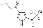 1-[5-(2,2,2-TRICHLOROACETYL)-1H-PYRROL-3-YL]-1-BUTANONE CAS#: 111468-91-8