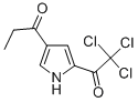 1-[5-(2,2,2-TRICHLOROACETYL)-1H-PYRROL-3-YL]-1-PROPANONE CAS#: 111468-90-7