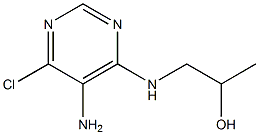1-(5-AMino-6-chloro-pyriMidin-4-ylaMino)-propan-2-ol CAS#: 2731-68-2