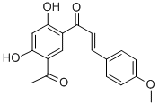 1-(5-Acetyl-2,4-dihydroxyphenyl)-3-(4-methoxyphenyl)-2-propen-1-one CAS#: 108051-26-9