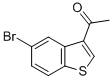 1-(5-BROMO-1-BENZOTHIEN-3-YL)ETHANONE CAS#: 1423-63-8