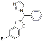 1-((5-Bromo-2-benzofuranyl)phenylmethyl)-1H-imidazole CAS#: 111790-32-0