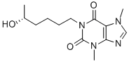 1-(5-hydroxyhexyl)-3,7-dimethyl-purine-2,6-dione CAS#: 100324-81-0