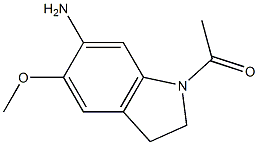 1-(6-AMino-5-Methoxyindolin-1-yl)ethanone CAS#: 23772-41-0