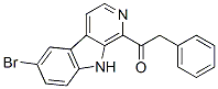 1-(6-Bromo-9H-pyrido[3,4-b]indol-1-yl)-2-phenylethanone CAS#: 108335-04-2
