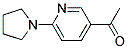 1-(6-(pyrrolidin-1-yl)pyridin-3-yl)ethanone CAS#: 265107-45-7