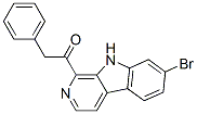1-(7-Bromo-9H-pyrido[3,4-b]indol-1-yl)-2-phenylethanone CAS#: 108335-03-1