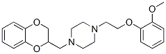 1-(7,10-dioxabicyclo[4.4.0]deca-1,3,5-trien-9-ylmethyl)-4-[2-(2-methox yphenoxy)ethyl]piperazine CAS#: 100508-26-7