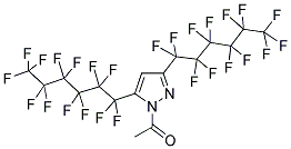 1-ACETYL-3,5-BIS(PERFLUOROHEXYL)PYRAZOLE CAS#: 231953-34-7