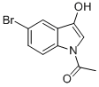 1-ACETYL-5-BROMO-3-HYDROXYINDOLE CAS#: 114165-30-9