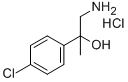 1-AMINO-2-(4-CHLORO-PHENYL)-PROPAN-2-OL HCL CAS#: 14002-11-0
