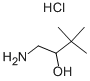 1-AMINO-3,3-DIMETHYLBUTAN-2-OL HYDROCHLORIDE CAS#: 1438-15-9