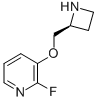 1-AZETIDINECARBOXYLIC ACID, 2-[[[2-FLUORO-3-PYRIDINYL]OXY]METHYL]-, (2S)- CAS#: 209530-93-8