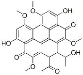 1-Acetyl-1,2-dihydro-5,10-dihydroxy-2-(1-hydroxyethyl)-3,7,8,12-tetramethoxybenzo[ghi]perylene-4,11-dione CAS#: 24512-58-1