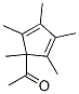 1-Acetyl-1,2,3,4,5-pentamethyl-2,4-cyclopentadiene CAS#: 15971-76-3