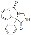 1-Acetyl-5,5-diphenyl-4-imidazolidinone CAS#: 16459-56-6