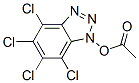 1-(Acetyloxy)-4,5,6,7-tetrachloro-1H-benzotriazole CAS#: 18355-09-4