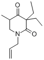 1-Allyl-3,3-diethyl-5-methyl-2,4-piperidinedione CAS#: 106463-20-1