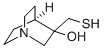 1-Azabicyclo[2.2.2]octan-3-ol,3-(mercaptomethyl)- CAS#: 107220-26-8