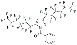 1-BENZOYL-3,5-BIS(PERFLUOROHEXYL)PYRAZOLE CAS#: 230295-10-0