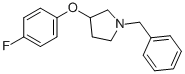 1-BENZYL-3-(P-FLUOROPHENOXY)-PYRROLIDINE CAS#: 23123-00-4
