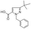 1-BENZYL-3-(TERT-BUTYL)-1H-PYRAZOLE-5-CARBOXYLIC ACID CAS#: 100957-85-5