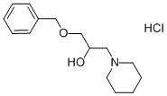 1-(BENZYLOXY)-3-PIPERIDIN-1-YLPROPAN-2-OL HYDROCHLORIDE CAS#: 101356-75-6