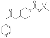 1-BOC-4-(2-OXO-3-PYRIDIN-4-YL-PROPYL)-PIPERIDINE CAS#: 271577-10-7