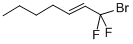 1-BROMO-1,1-DIFLUORO-2-HEPTENE CAS#: 262296-38-8