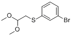 1-BROMO-3-(2,2-DIMETHOXY-ETHYLSULFANYL)-BENZENE CAS#: 19296-69-6