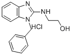 1-Benzyl-2-(2-hydroxyethylamino)benzimidazole hydrochloride CAS#: 111678-90-1