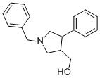 1-Benzyl-4-phenyl-3-pyrrolidinemethanol CAS#: 221141-87-3