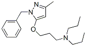 1-Benzyl-5-[3-(dipropylamino)propoxy]-3-methyl-1H-pyrazole CAS#: 15090-16-1