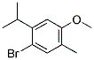 1-BroMo-2-isopropyl-4-Methoxy-5-Methylbenzene CAS#: 26821-99-8