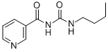 1-Butyl-3-nicotinoylurea CAS#: 14008-58-3