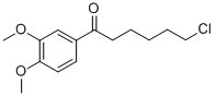 1-CHLORO-6-(3,4-DIMETHOXYPHENYL)-6-OXOHEXANE CAS#: 19347-74-1