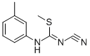 1-CYANO-2-METHYL-3-(3-METHYLPHENYL)ISOTHIOUREA CAS#: 21504-97-2