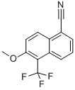 1-CYANO-6-METHOXY-5-(TRIFLUOROMETHYL)NAPHTHALENE CAS#: 103604-49-5