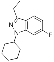 1-CYCLOHEXYL-3-ETHYL-6-FLUORO-1H-INDAZOLE CAS#: 224048-17-3