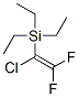 1-Chloro-2,2-difluoroethenyl-triethylsilane CAS#: 15038-82-1